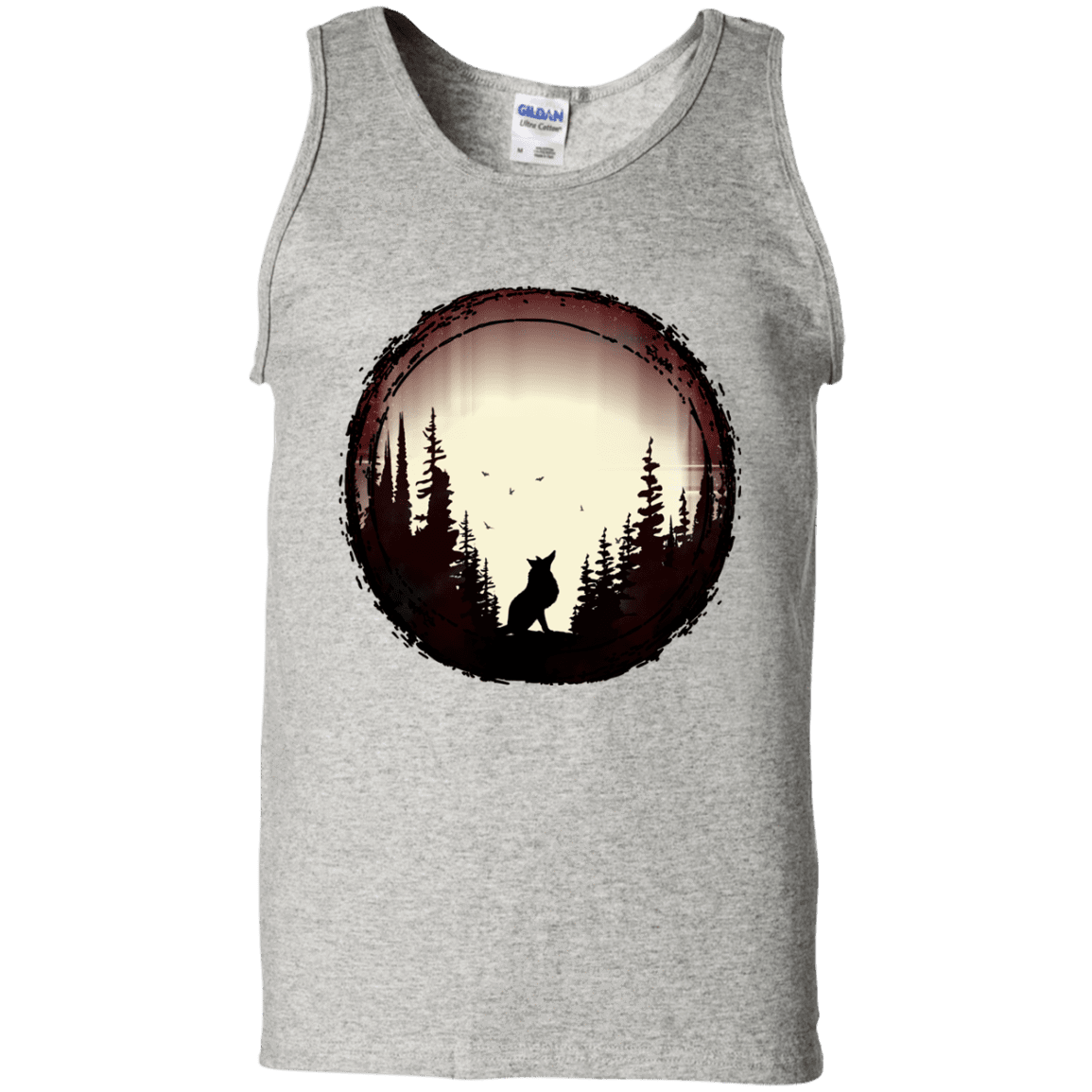 T-Shirts Ash / S A Wolf's Life Men's Tank Top