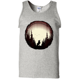 T-Shirts Ash / S A Wolf's Life Men's Tank Top