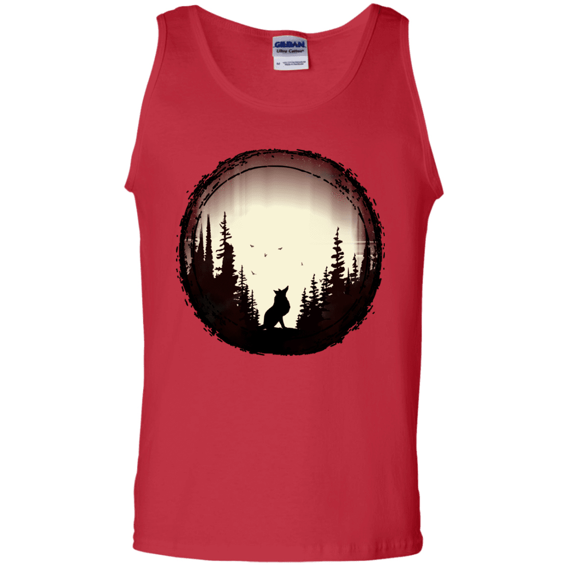 T-Shirts Red / S A Wolf's Life Men's Tank Top