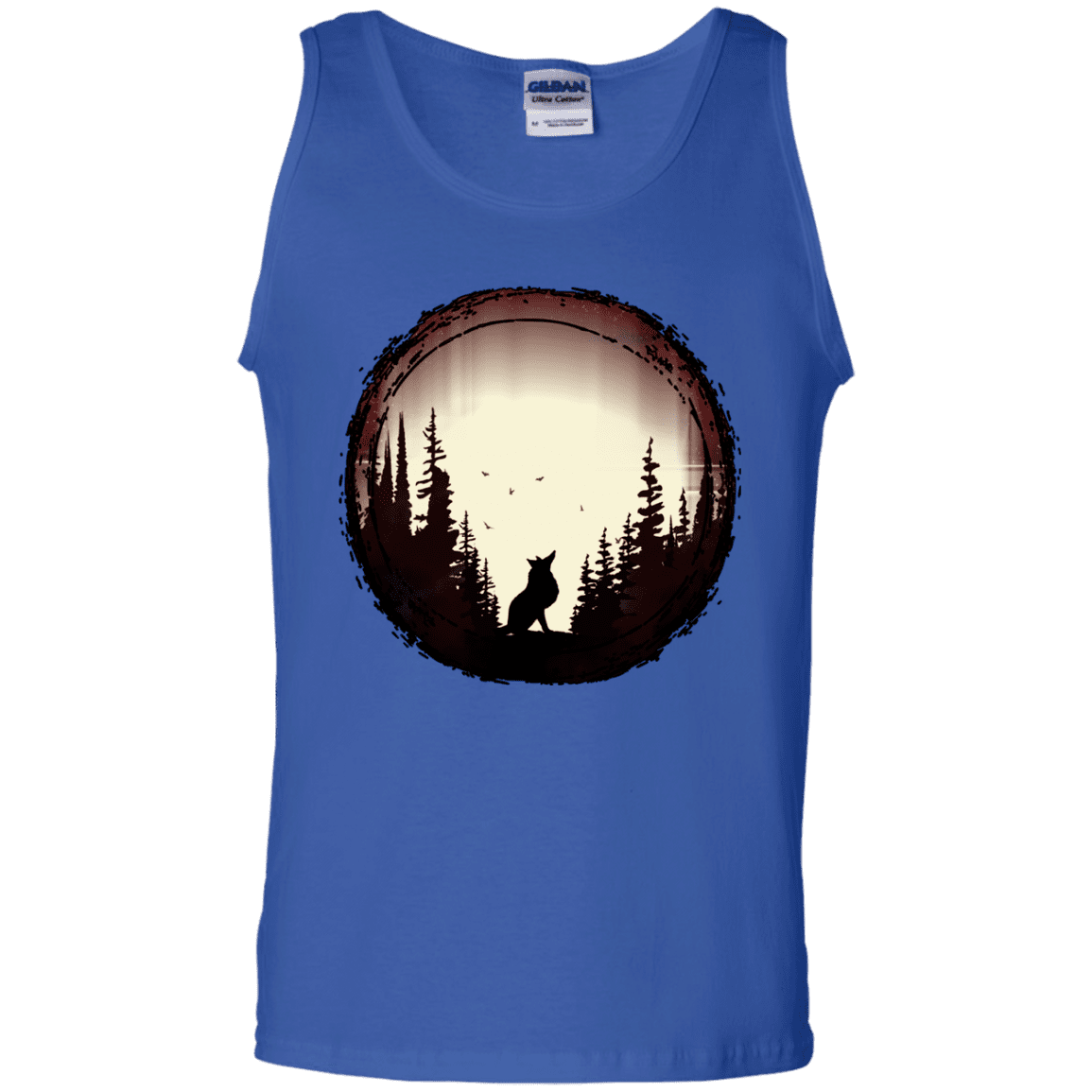 T-Shirts Royal / S A Wolf's Life Men's Tank Top