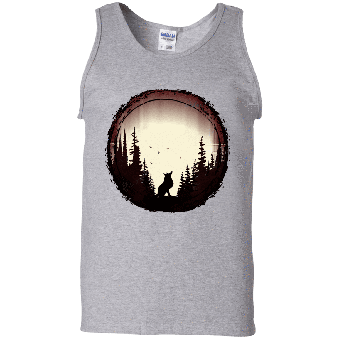 T-Shirts Sport Grey / S A Wolf's Life Men's Tank Top