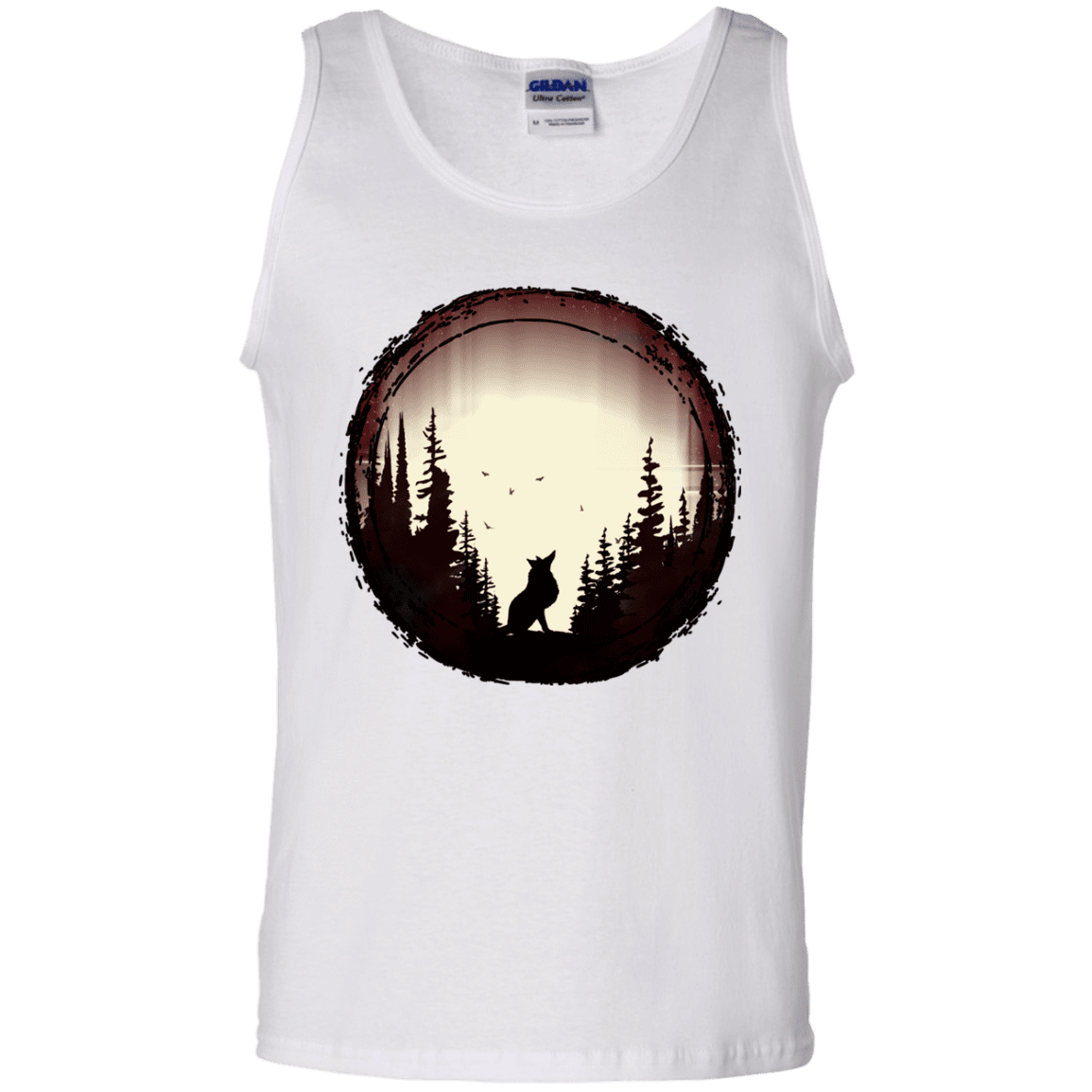 T-Shirts White / S A Wolf's Life Men's Tank Top