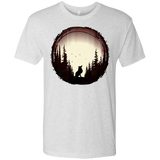 T-Shirts Heather White / S A Wolf's Life Men's Triblend T-Shirt