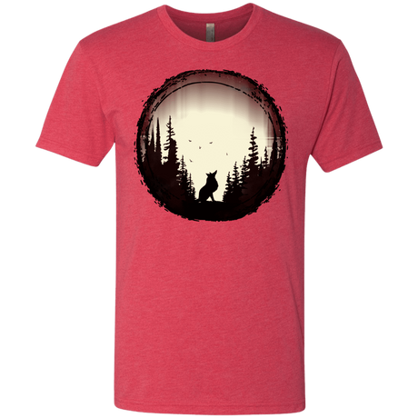 T-Shirts Vintage Red / S A Wolf's Life Men's Triblend T-Shirt