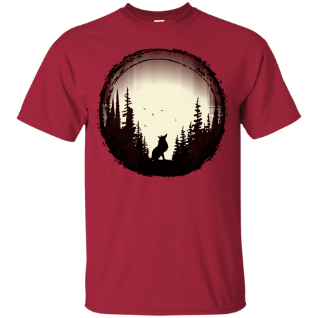 T-Shirts Cardinal / S A Wolf's Life T-Shirt