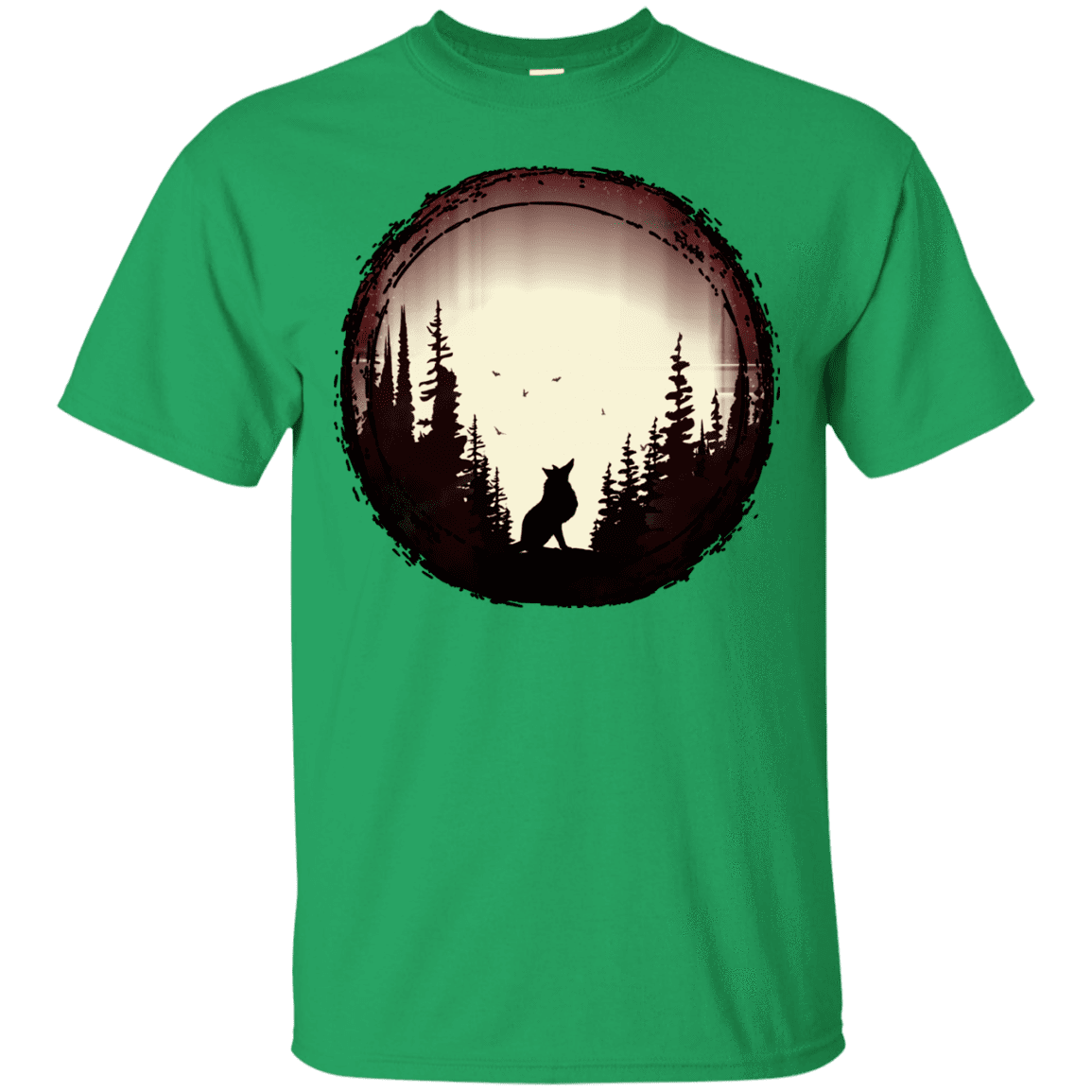 T-Shirts Irish Green / S A Wolf's Life T-Shirt