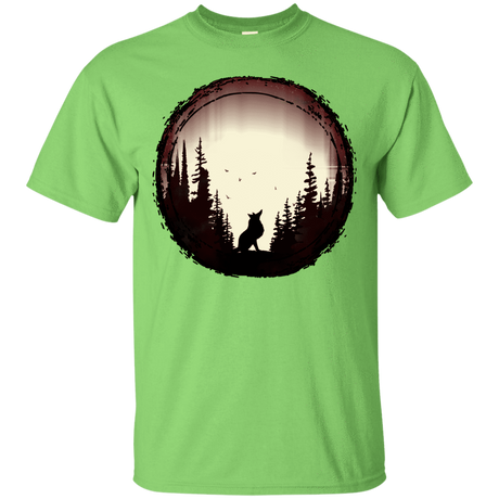 T-Shirts Lime / S A Wolf's Life T-Shirt