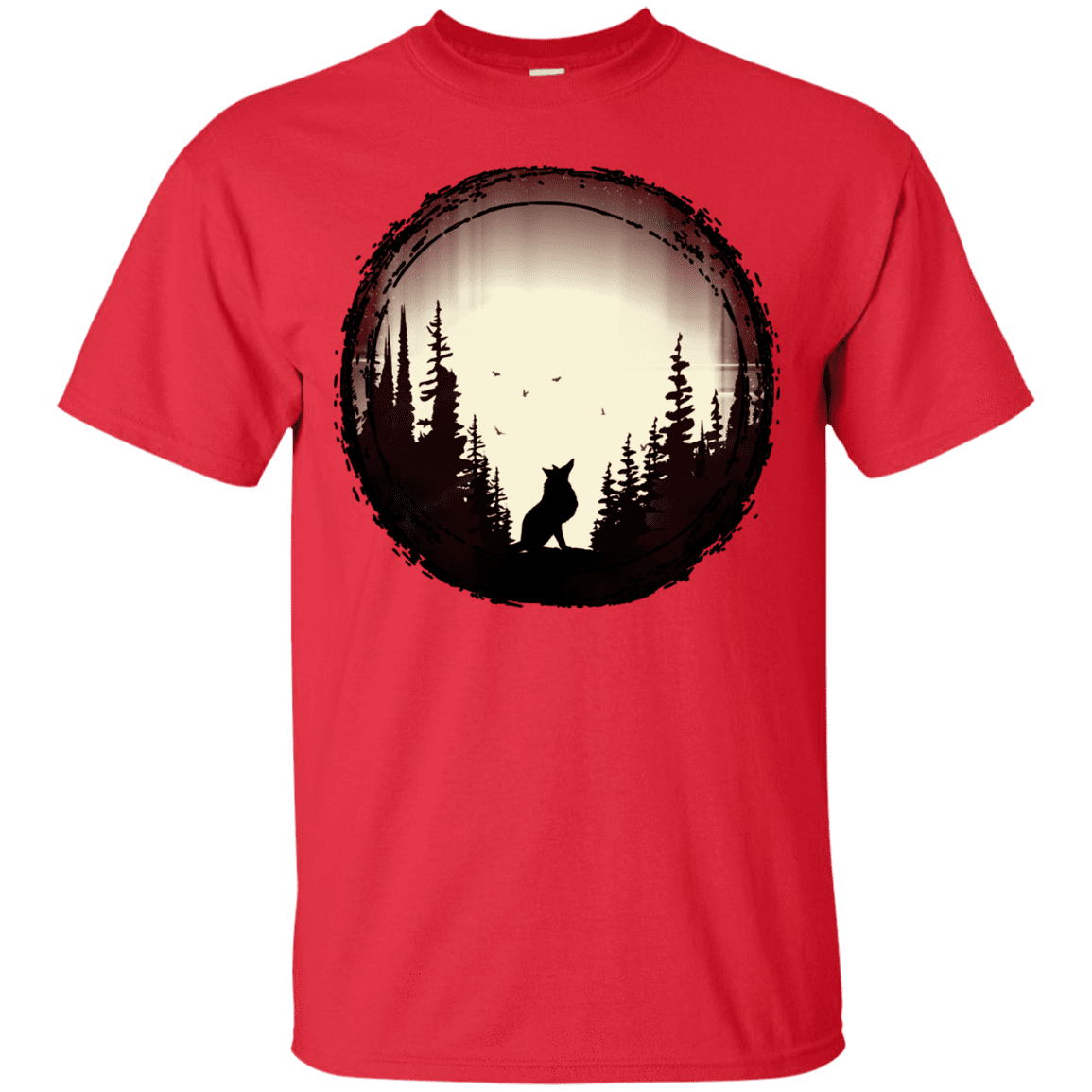 T-Shirts Red / S A Wolf's Life T-Shirt