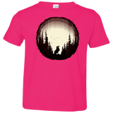 T-Shirts Hot Pink / 2T A Wolf's Life Toddler Premium T-Shirt