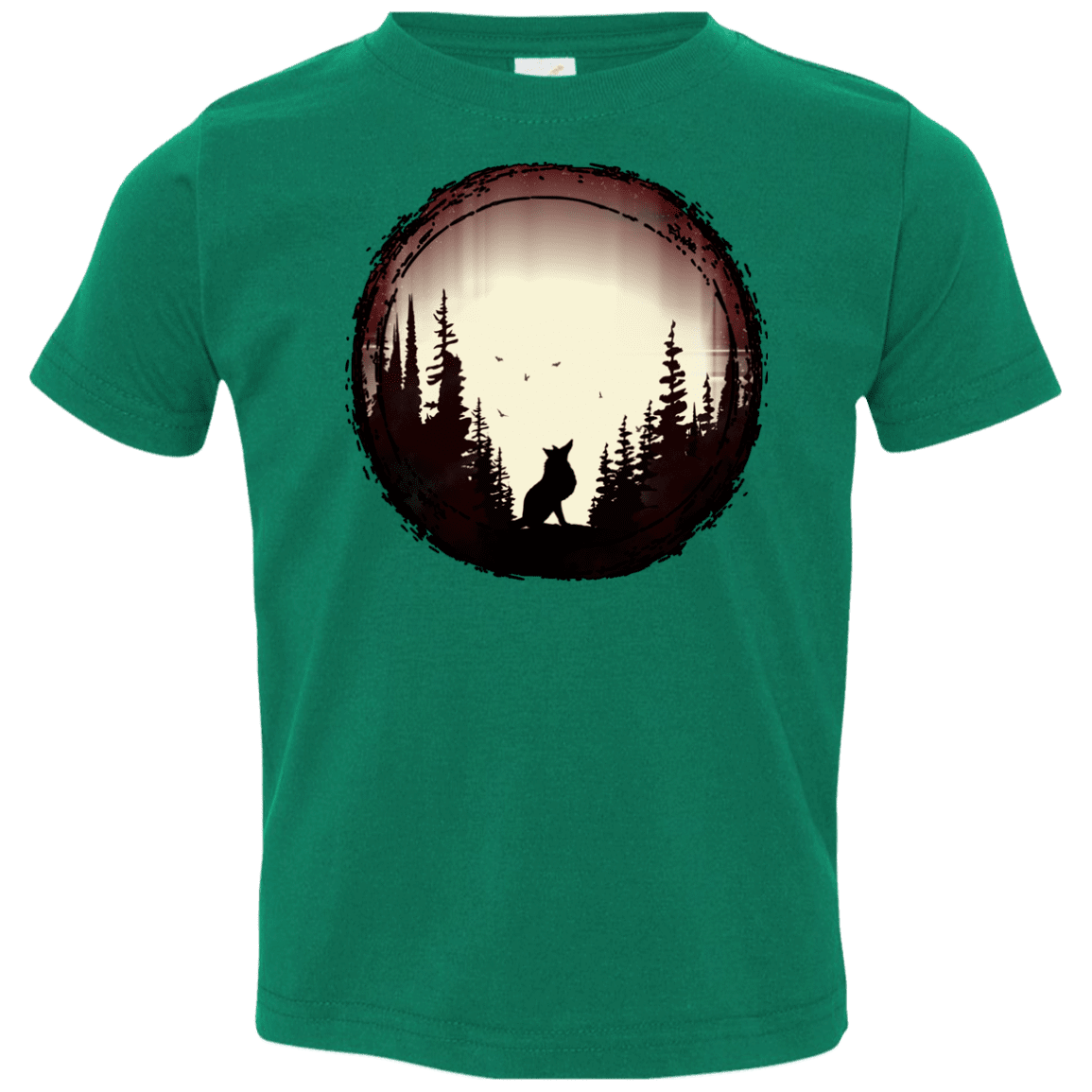 T-Shirts Kelly / 2T A Wolf's Life Toddler Premium T-Shirt