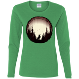 T-Shirts Irish Green / S A Wolf's Life Women's Long Sleeve T-Shirt