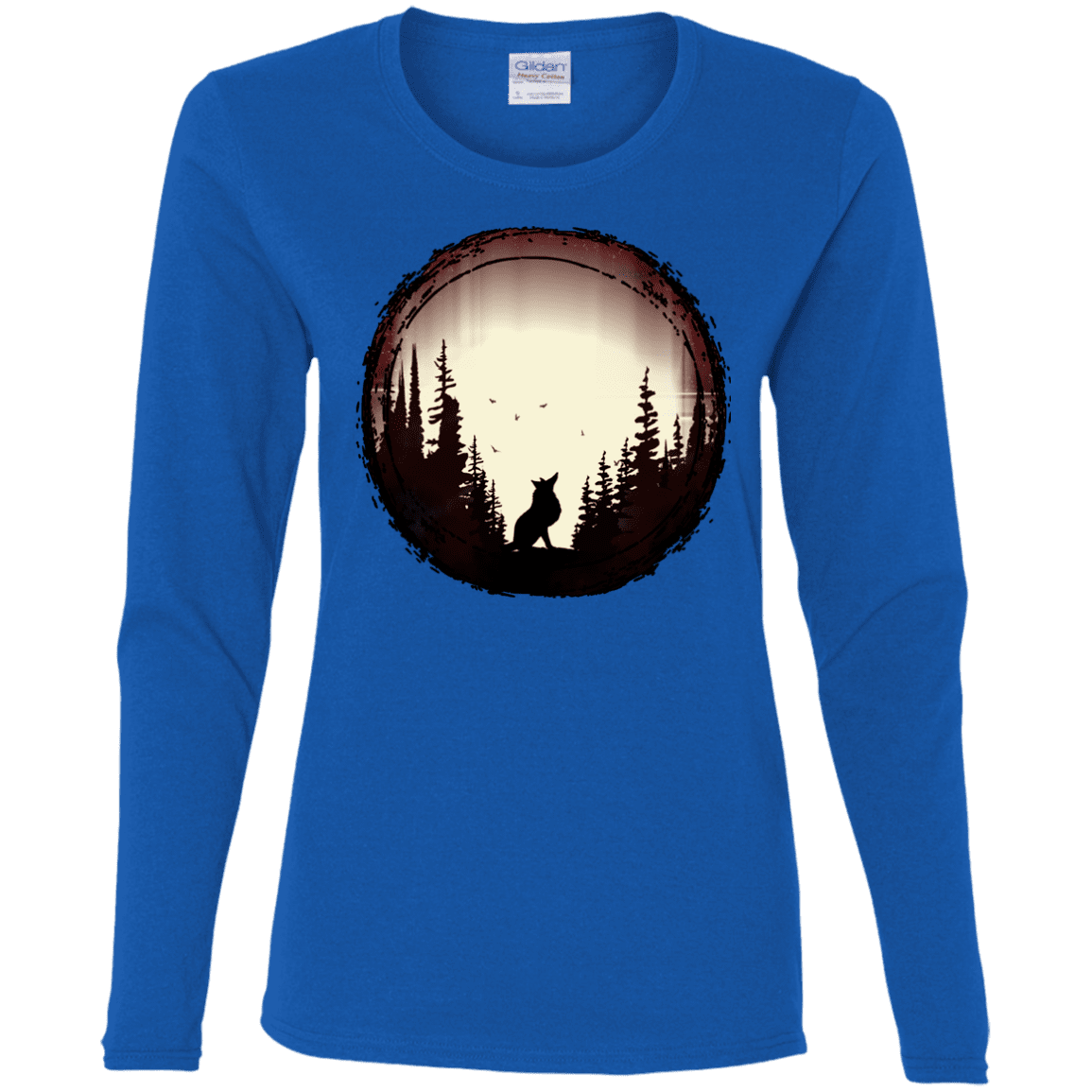 T-Shirts Royal / S A Wolf's Life Women's Long Sleeve T-Shirt