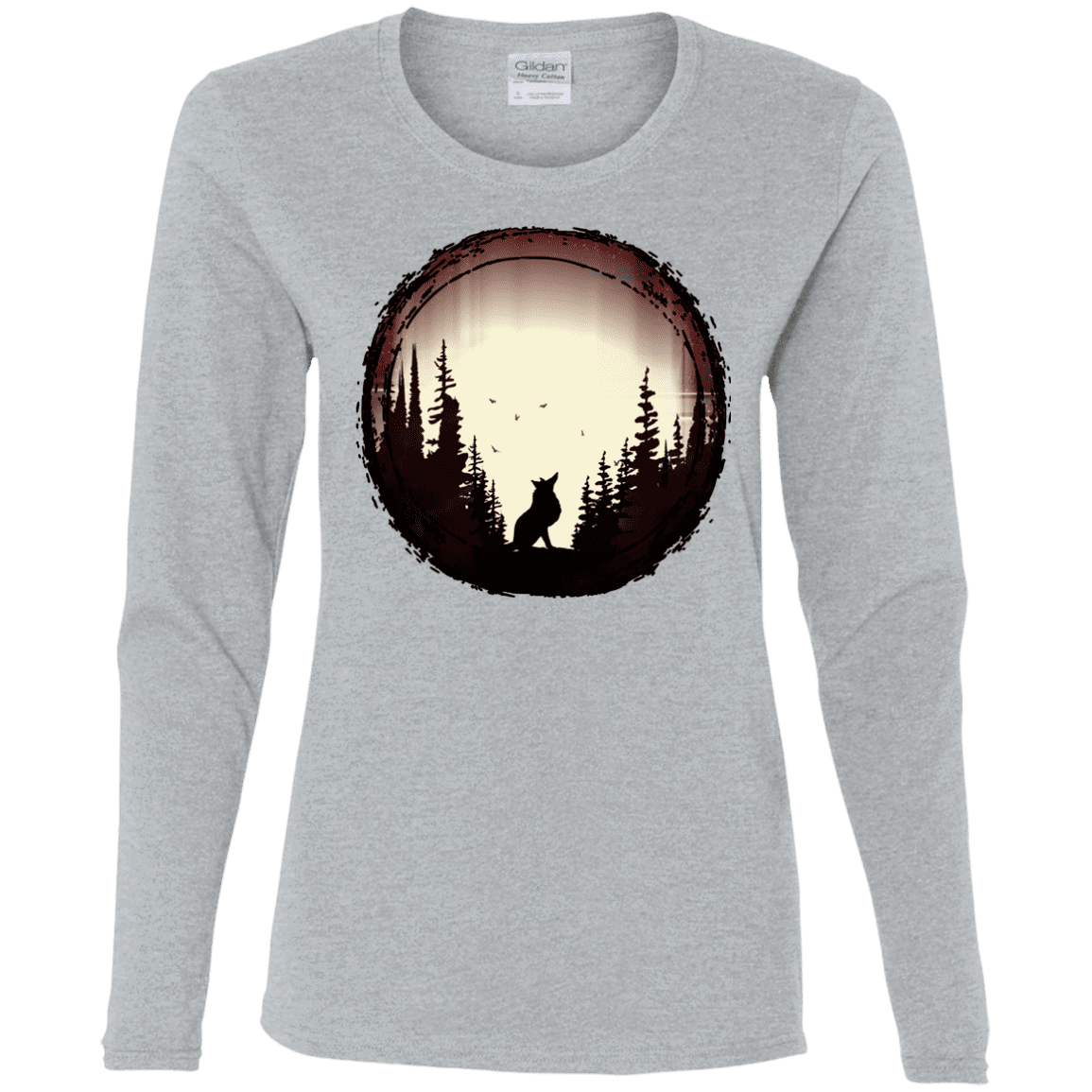 T-Shirts Sport Grey / S A Wolf's Life Women's Long Sleeve T-Shirt