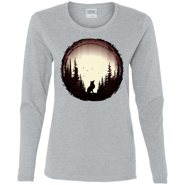 T-Shirts Sport Grey / S A Wolf's Life Women's Long Sleeve T-Shirt