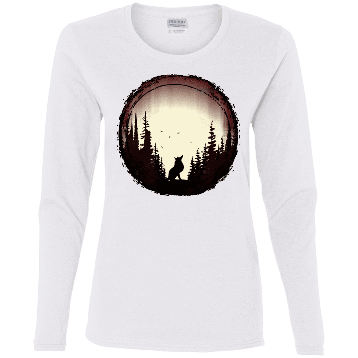 T-Shirts White / S A Wolf's Life Women's Long Sleeve T-Shirt