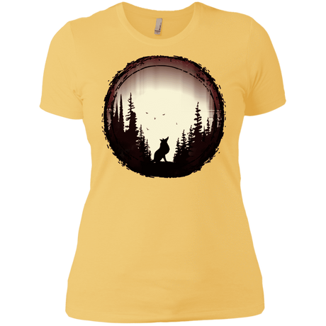 T-Shirts Banana Cream/ / X-Small A Wolf's Life Women's Premium T-Shirt