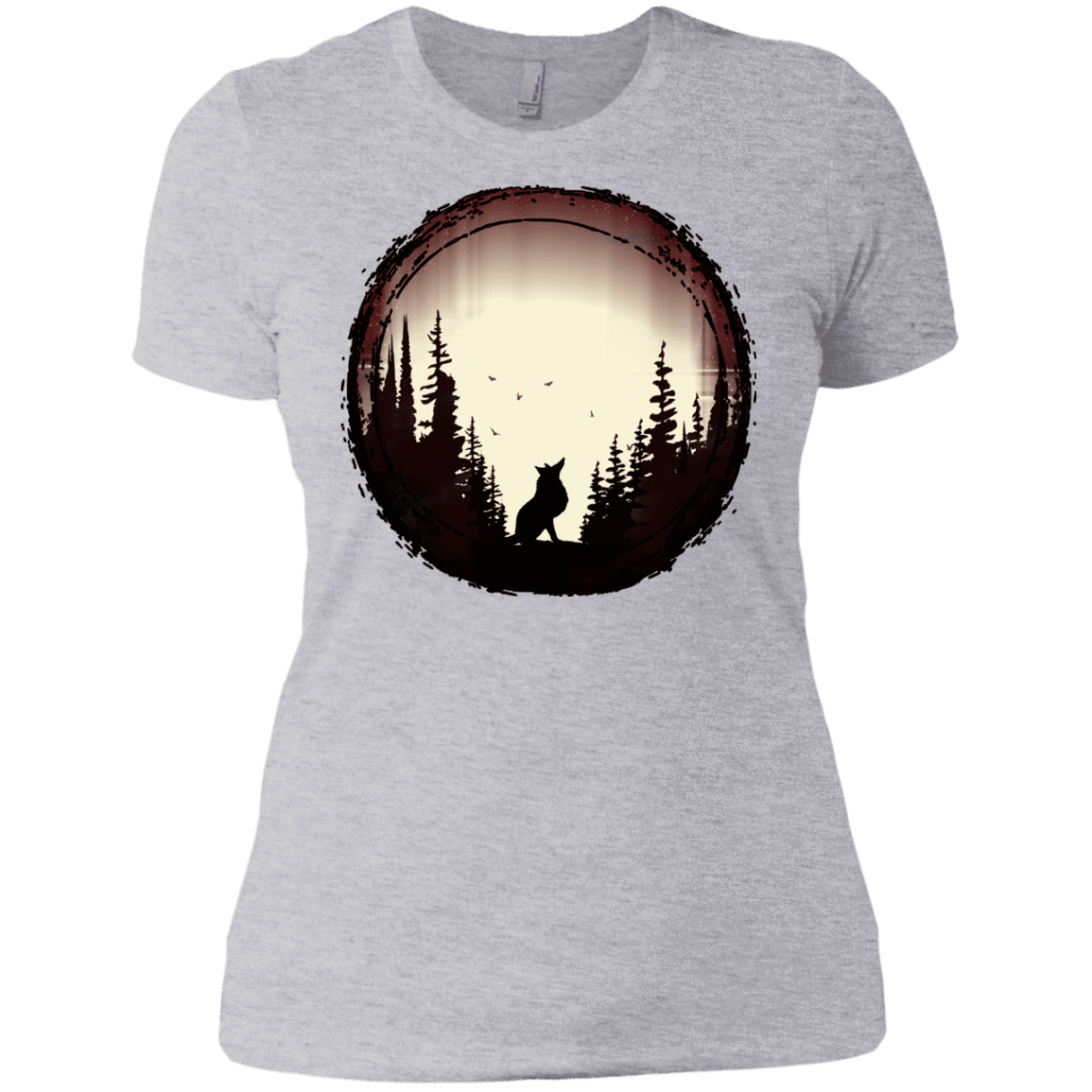 T-Shirts Heather Grey / X-Small A Wolf's Life Women's Premium T-Shirt