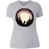 T-Shirts Heather Grey / X-Small A Wolf's Life Women's Premium T-Shirt