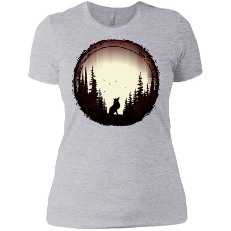 T-Shirts Heather Grey / X-Small A Wolf's Life Women's Premium T-Shirt