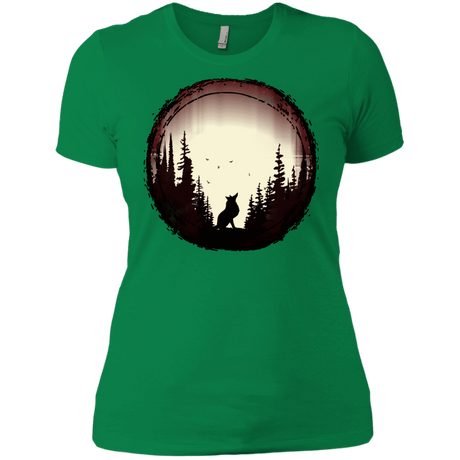 T-Shirts Kelly Green / X-Small A Wolf's Life Women's Premium T-Shirt