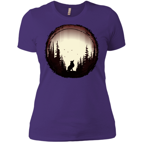 T-Shirts Purple Rush/ / X-Small A Wolf's Life Women's Premium T-Shirt