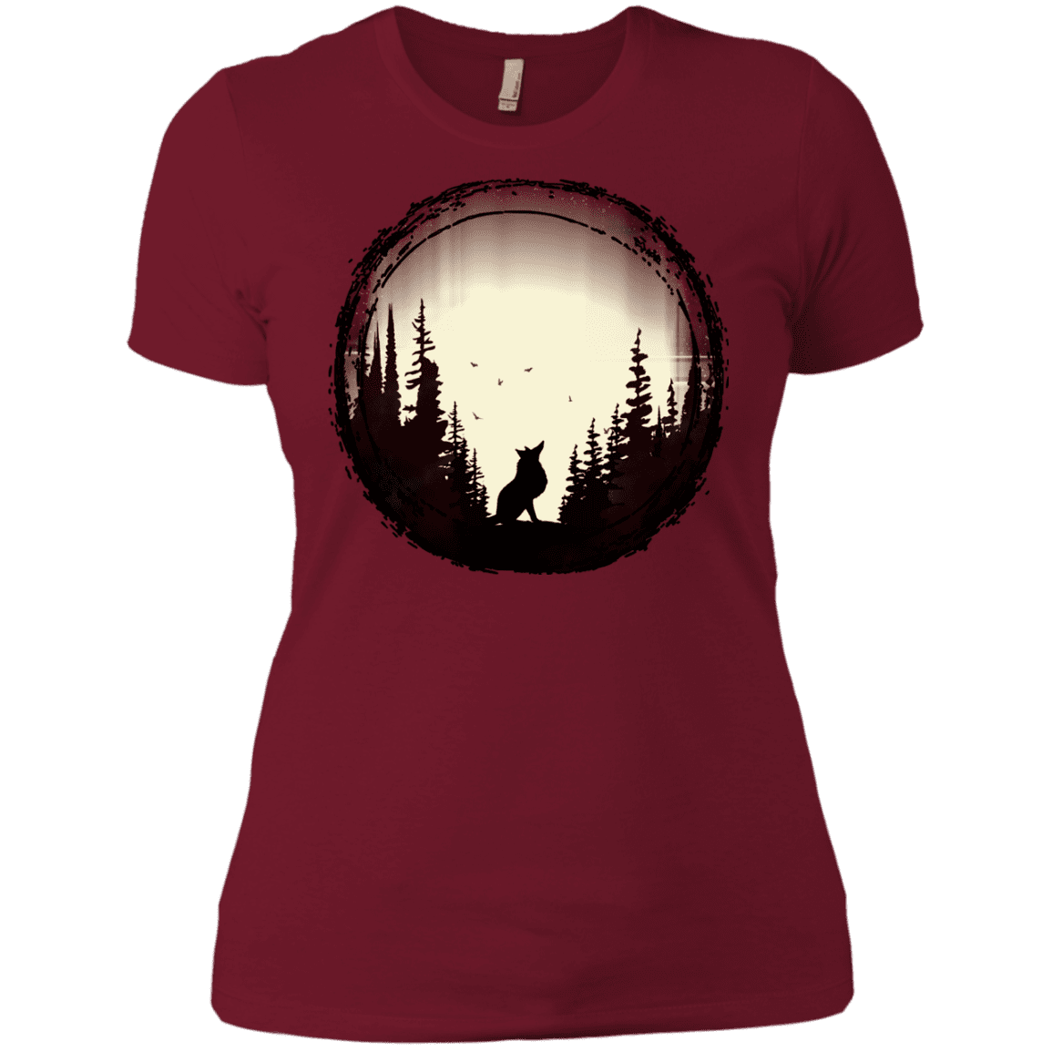 T-Shirts Scarlet / X-Small A Wolf's Life Women's Premium T-Shirt