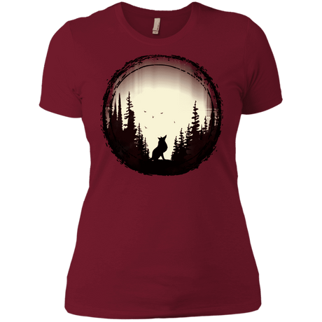 T-Shirts Scarlet / X-Small A Wolf's Life Women's Premium T-Shirt