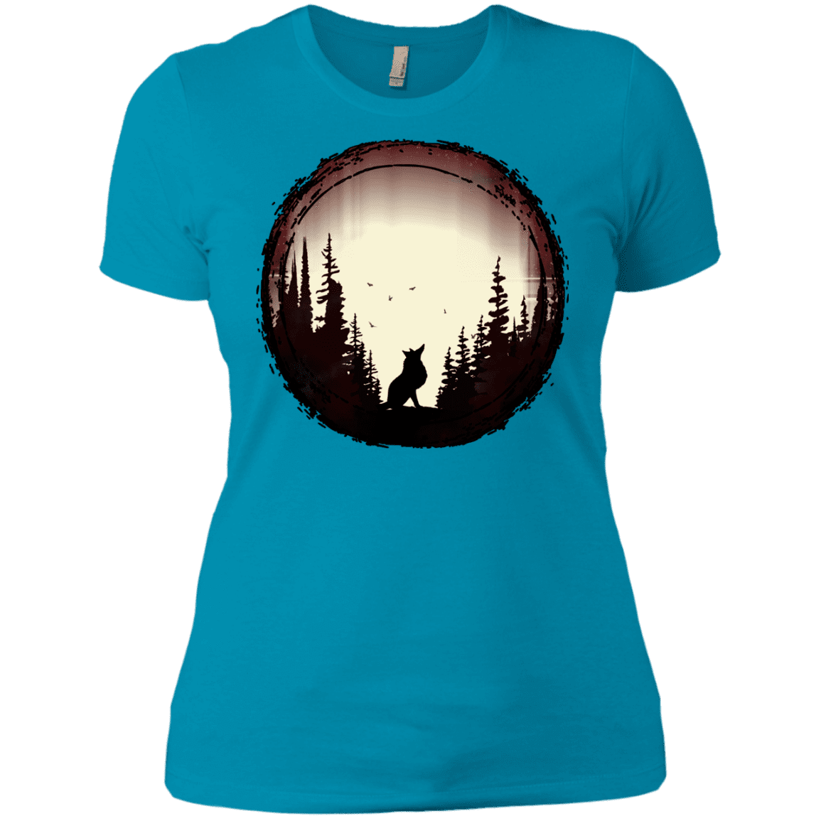 T-Shirts Turquoise / X-Small A Wolf's Life Women's Premium T-Shirt