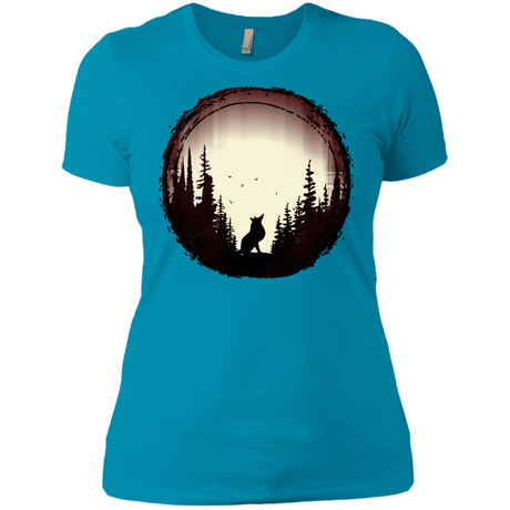 T-Shirts Turquoise / X-Small A Wolf's Life Women's Premium T-Shirt