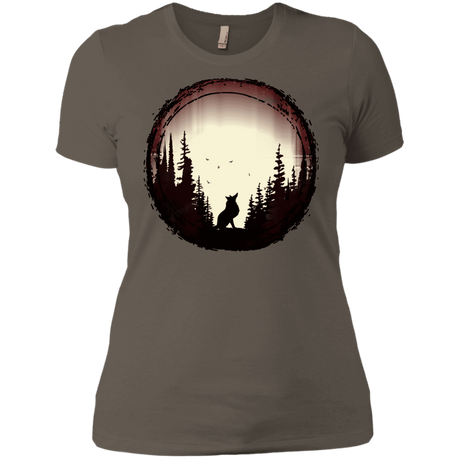 T-Shirts Warm Grey / X-Small A Wolf's Life Women's Premium T-Shirt