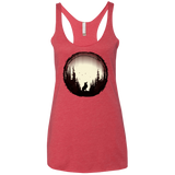 T-Shirts Vintage Red / X-Small A Wolf's Life Women's Triblend Racerback Tank