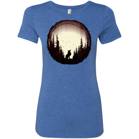 T-Shirts Vintage Royal / S A Wolf's Life Women's Triblend T-Shirt