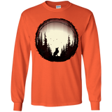 T-Shirts Orange / YS A Wolf's Life Youth Long Sleeve T-Shirt
