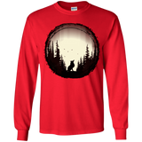 T-Shirts Red / YS A Wolf's Life Youth Long Sleeve T-Shirt