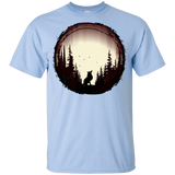 T-Shirts Light Blue / YXS A Wolf's Life Youth T-Shirt