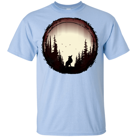 T-Shirts Light Blue / YXS A Wolf's Life Youth T-Shirt