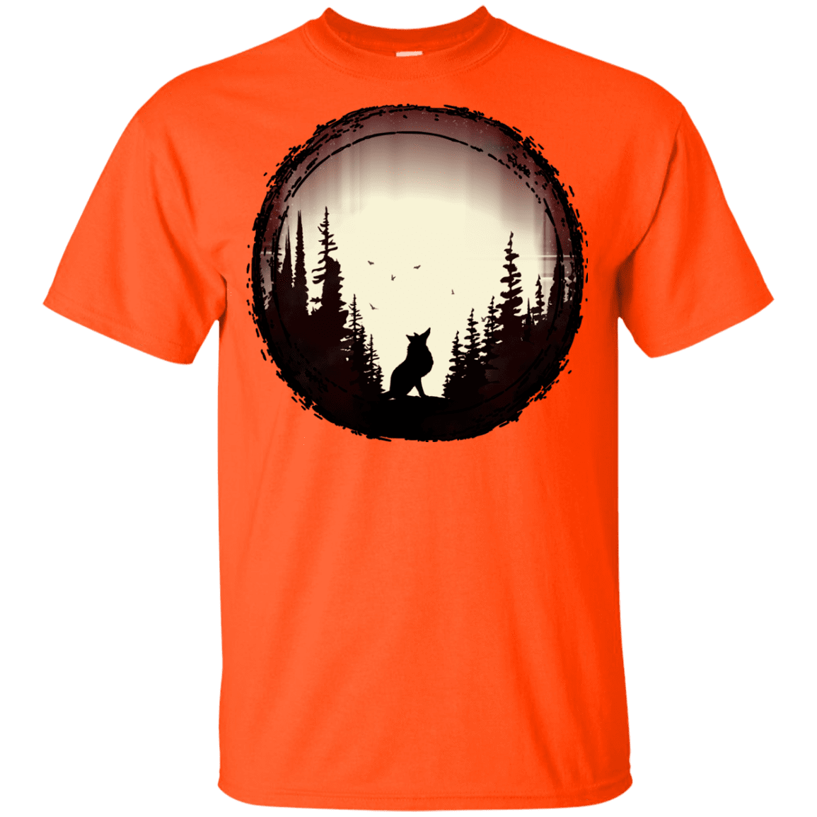 T-Shirts Orange / YXS A Wolf's Life Youth T-Shirt