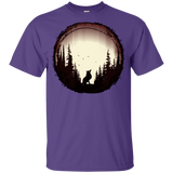 T-Shirts Purple / YXS A Wolf's Life Youth T-Shirt