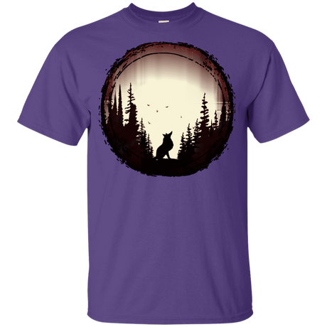 T-Shirts Purple / YXS A Wolf's Life Youth T-Shirt