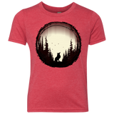 T-Shirts Vintage Red / YXS A Wolf's Life Youth Triblend T-Shirt