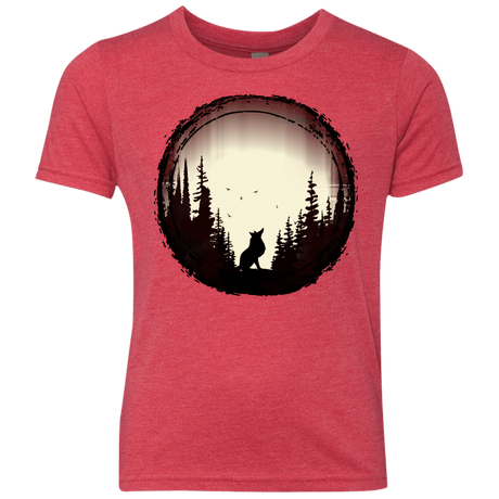 T-Shirts Vintage Red / YXS A Wolf's Life Youth Triblend T-Shirt