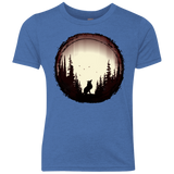 T-Shirts Vintage Royal / YXS A Wolf's Life Youth Triblend T-Shirt