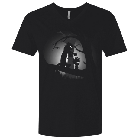 T-Shirts Black / X-Small A WRONG TURN Men's Premium V-Neck