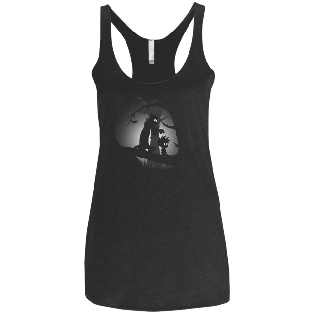 T-Shirts Vintage Black / X-Small A WRONG TURN Women's Triblend Racerback Tank