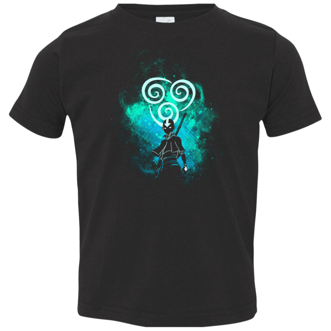 T-Shirts Black / 2T Aang Art Toddler Premium T-Shirt