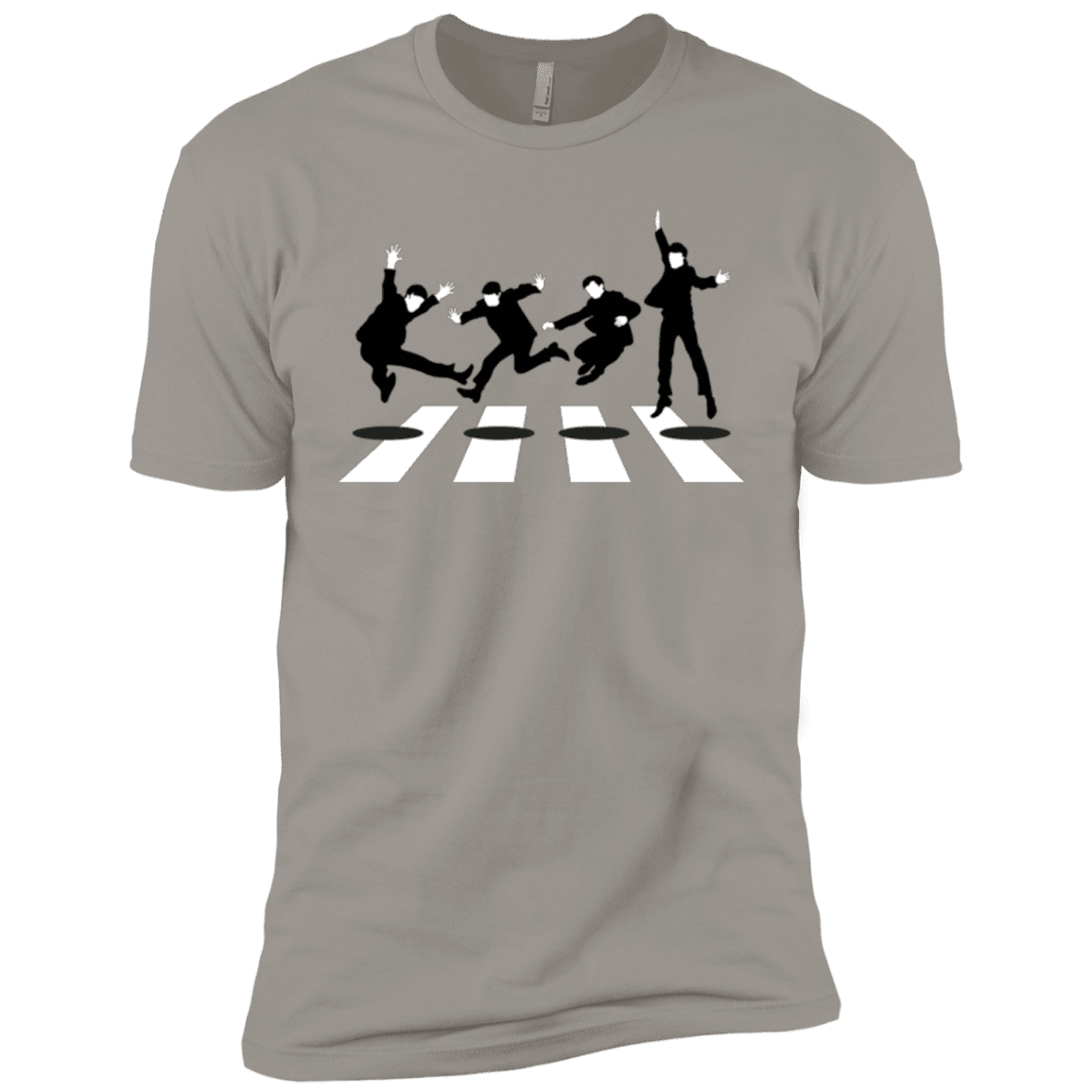 T-Shirts Light Grey / YXS Abbey Jump Boys Premium T-Shirt