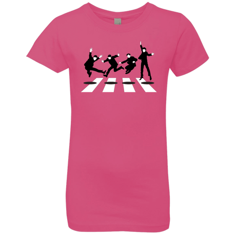 T-Shirts Hot Pink / YXS Abbey Jump Girls Premium T-Shirt