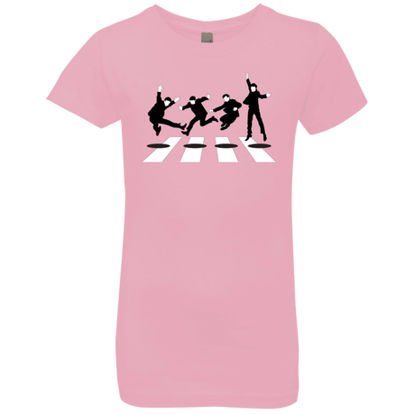 T-Shirts Light Pink / YXS Abbey Jump Girls Premium T-Shirt