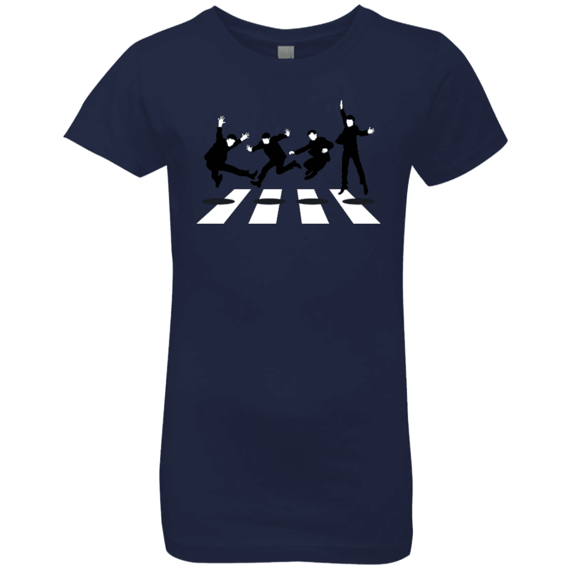 T-Shirts Midnight Navy / YXS Abbey Jump Girls Premium T-Shirt