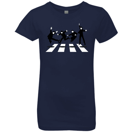 T-Shirts Midnight Navy / YXS Abbey Jump Girls Premium T-Shirt